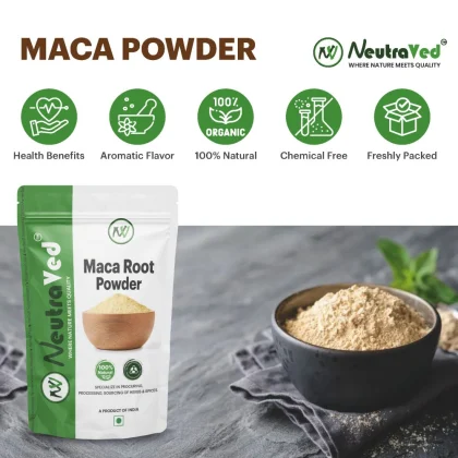 Combo Safed Musli, Ashwagandha, Shatavari, Kaunch Beej (Mucuna Pruriens) and Maca Root Powder  image 5